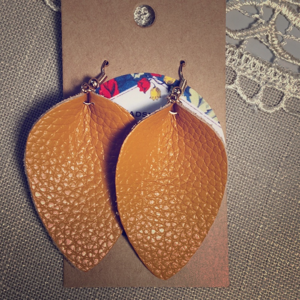 Leather Earrings!